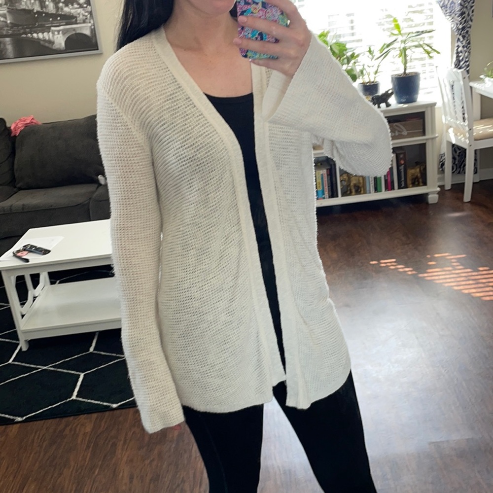 Long loose weave Express beach cardigan